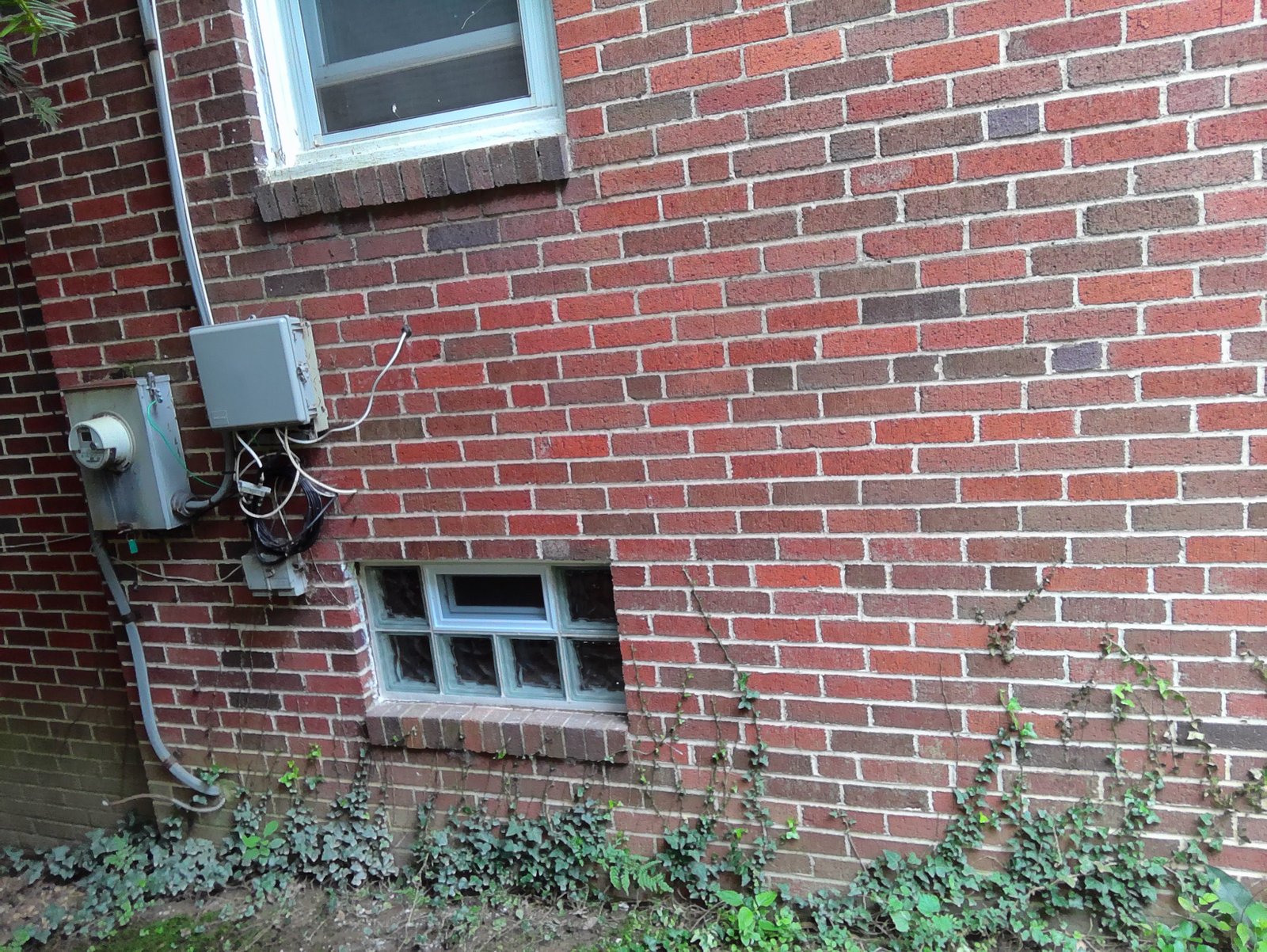 Glass block installation